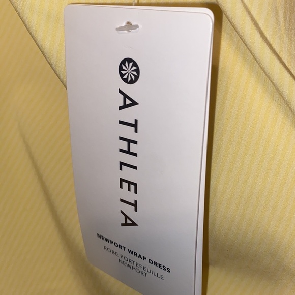 ATHLETA Newport Wrap Dress Knee Length Pockets NWT 148.00 Plus Size 3X - Picture 8 of 11